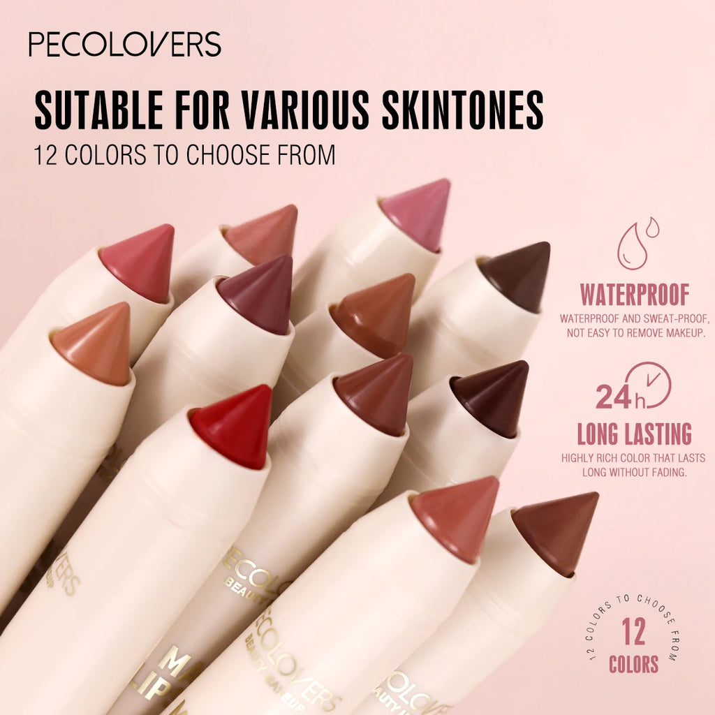 Matte Crayon Lipstick-long-lasting Easy Moisturizing Versatile Lip