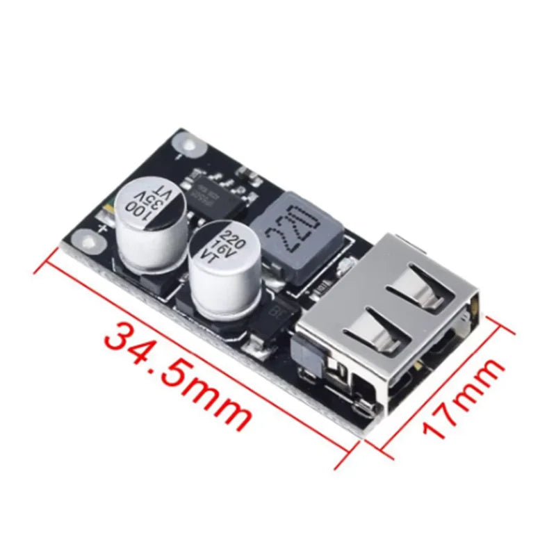 DC voltage reduction module QC2.0 QC3.0 fast charging USB mobile phone charging board supports Apple Huawei FCP Zpaxo