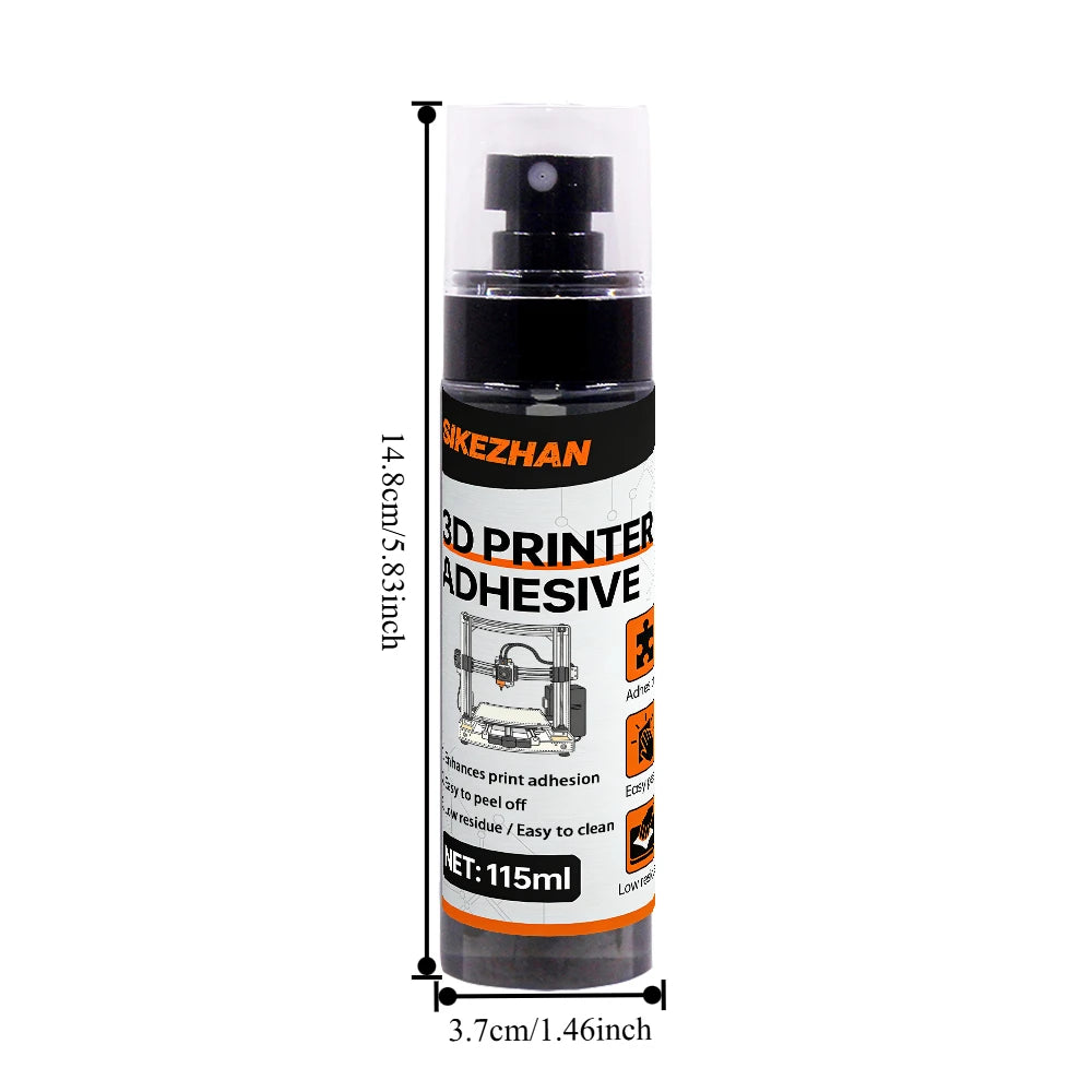 3D Printer Bed Adhesive Strong Grip 3D Printer Build Plates Adhesive Printing Beds Glue Strong Adhesion Long-Lasting Solution Zpaxo