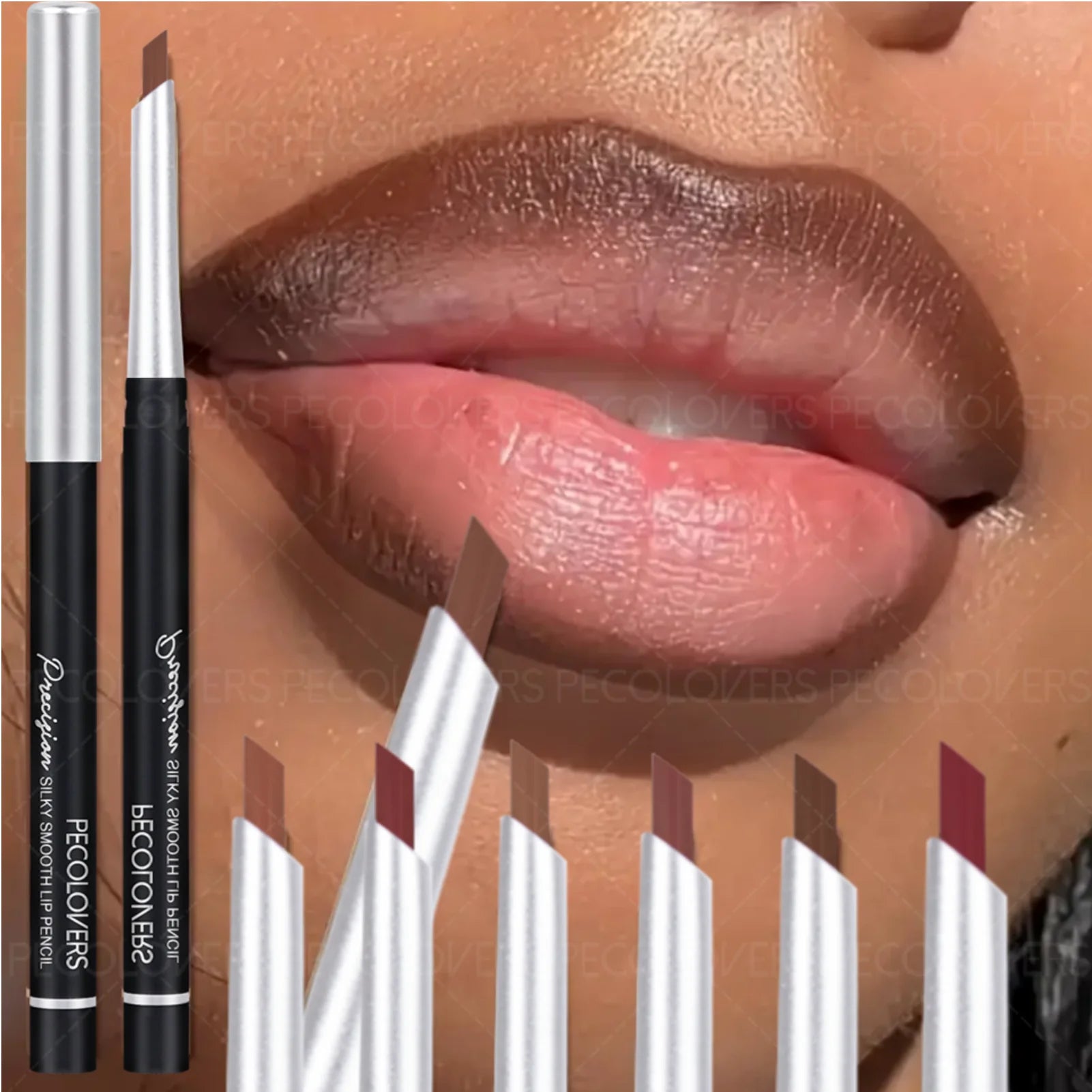 1PC Long-Lasting Waterproof Lip Liner Pen - Sweatproof Formula, Ideal for Crafting Delicate Makeup Looks Zpaxo