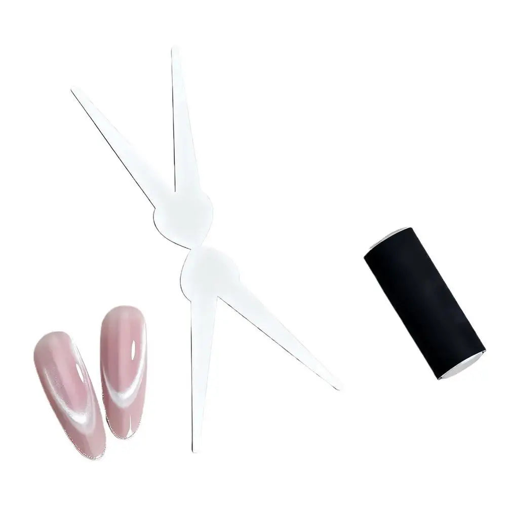 360° Rotating Cat Eye Nail Magnet Tool | DIY Gel Nail Art Nail Art Magnet Tool Zpaxo French manicure