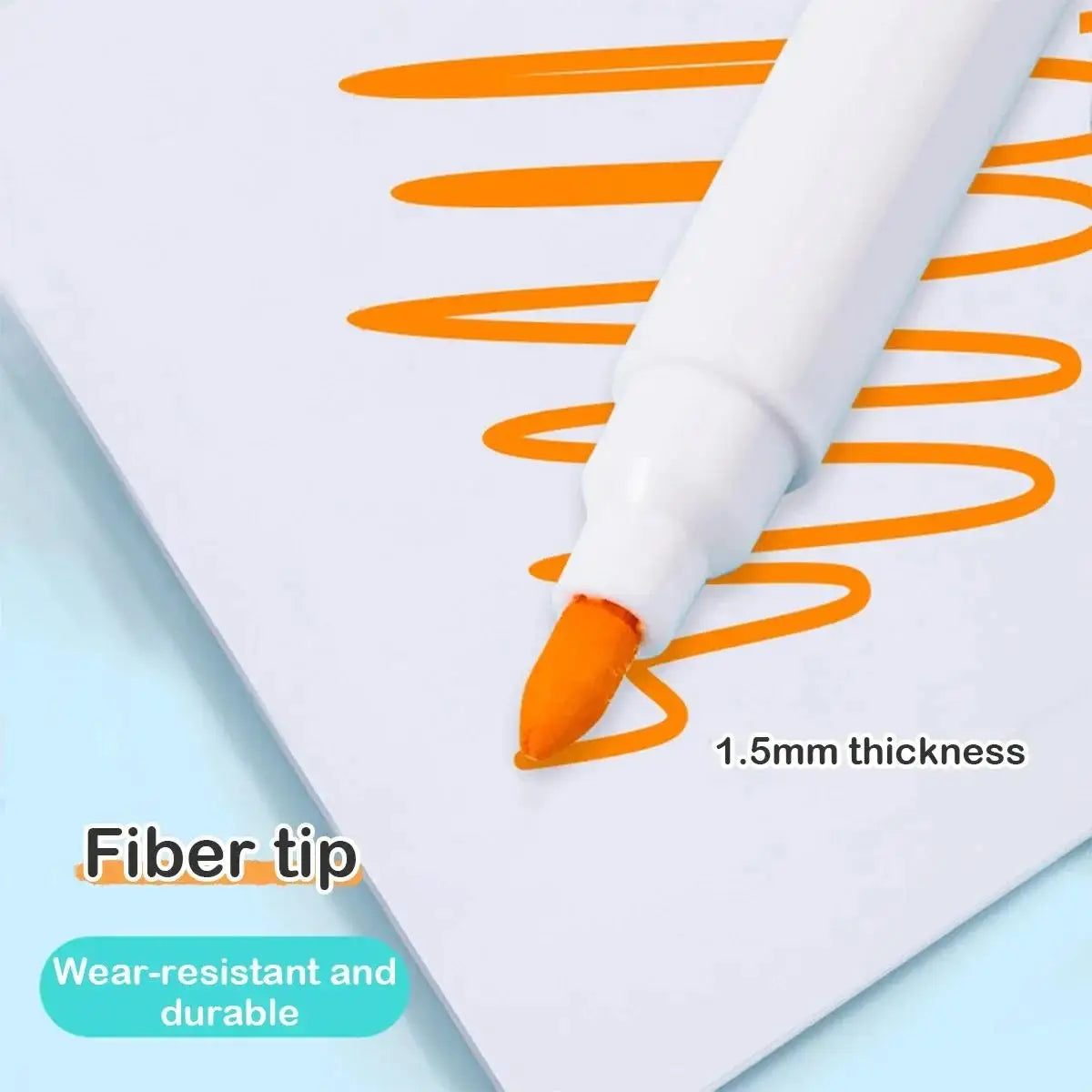 Erasable Whiteboard Pen Dry Erase Markers Eraser Cap Office School