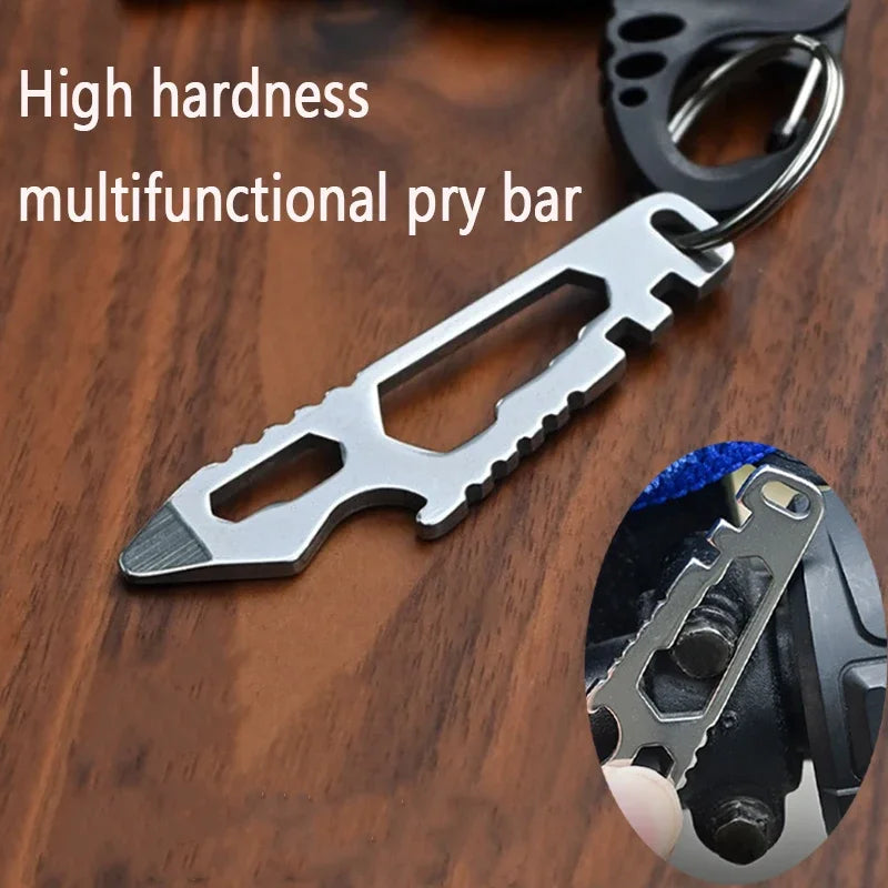 Mini EDC Multitool – Pry Bar, Hex Wrench & Bottle Opener EDC Multi-Tool Zpaxo