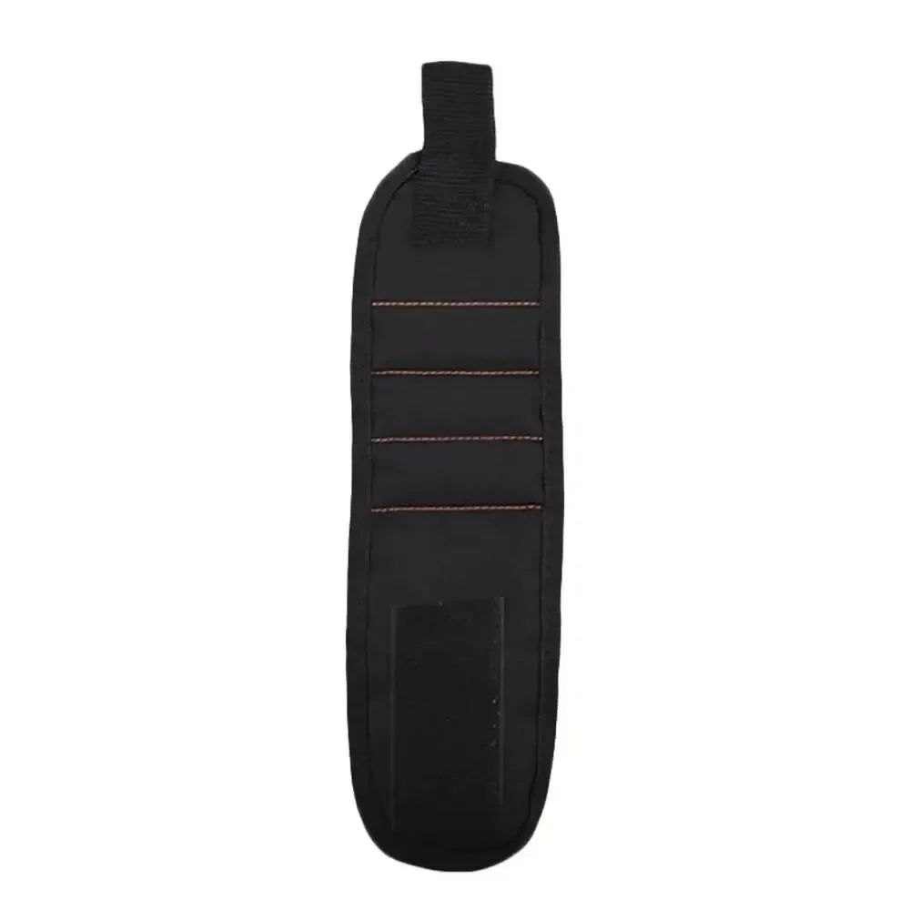 Magnetic Wristband Tool Holder – Adjustable for Screws & Drill Bits Magnetic Tool Wristband Zpaxo black