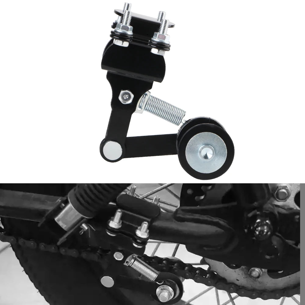 Motorcycle Chain Adjuster Tensioner 4 Wheeler Motorized Bike