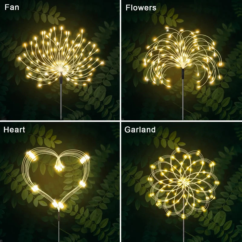 Solar Fairy Lights Waterproof Christmas Outdoor Festive DIY 90 150LED Zpaxo