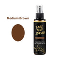 Lace Melting Spray Holding Tint Wigs Glueless Natural Forming Hold Zpaxo Medium Brown