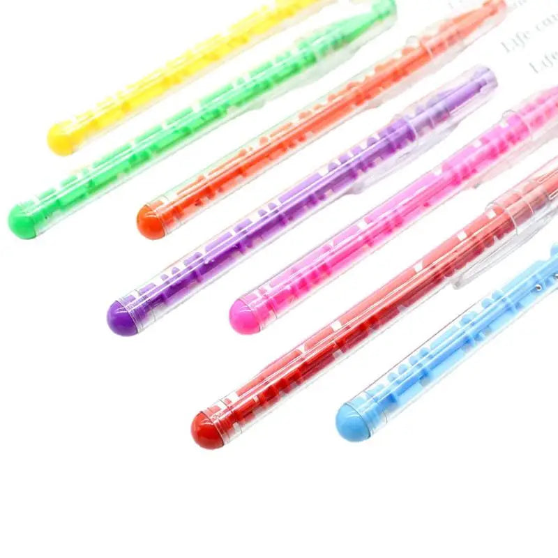 Ballpoint Pen Built-in Maze Game Stress Relief Creative Pens 2 Unique Zpaxo