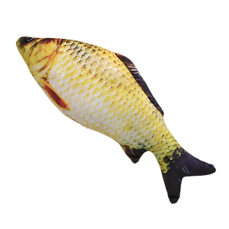 Pet Cat Favor Fish Toy Stuffed Shape Scratch Board Scratching Post Zpaxo 30cm Carp