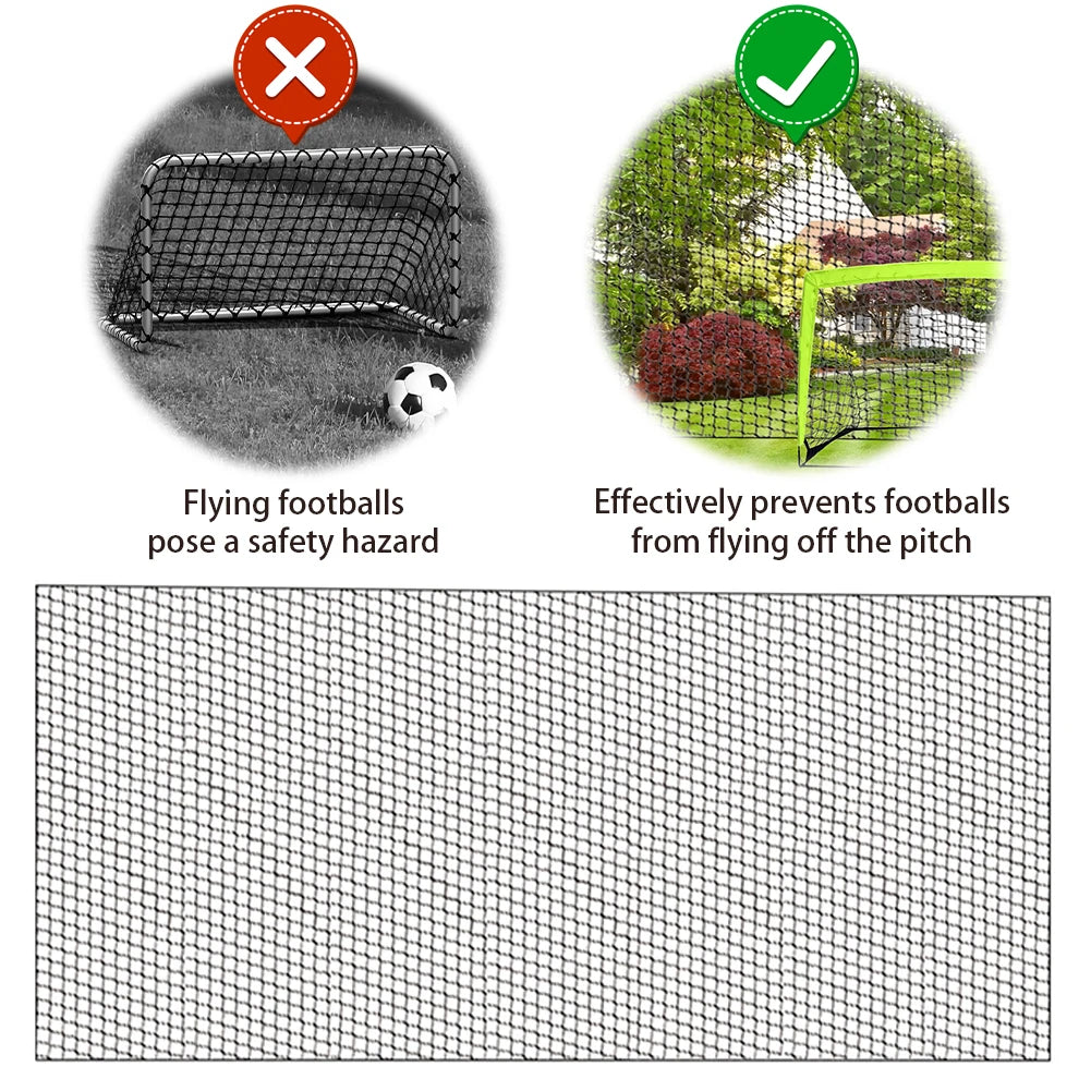 Soccer Backstop Net Heavey Duty Barrier Nets Sports Netting Practice