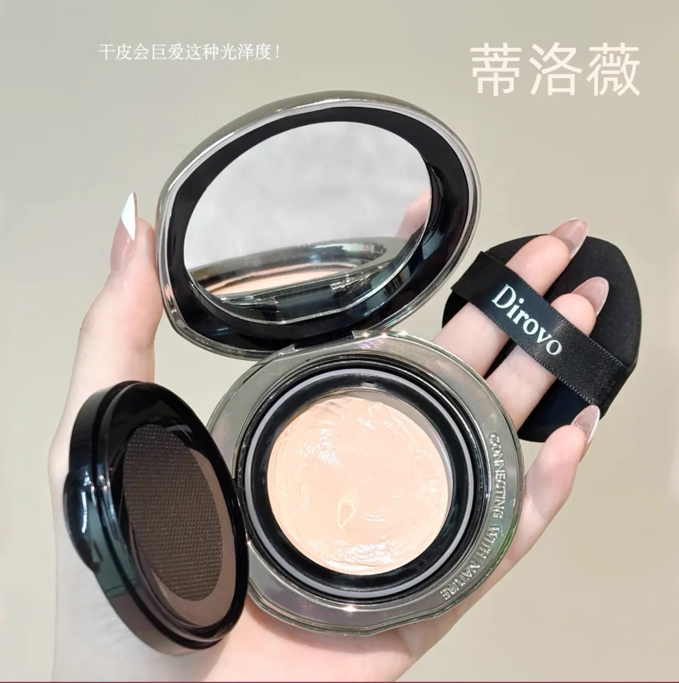 DIROVO Cream Concealer Foundation Moisturizing Creamy Gloss Luster Zpaxo