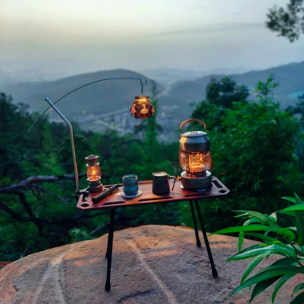 Aluminium Alloy Camping IGT Lamp Hanger Rack Detachable Lantern Stand