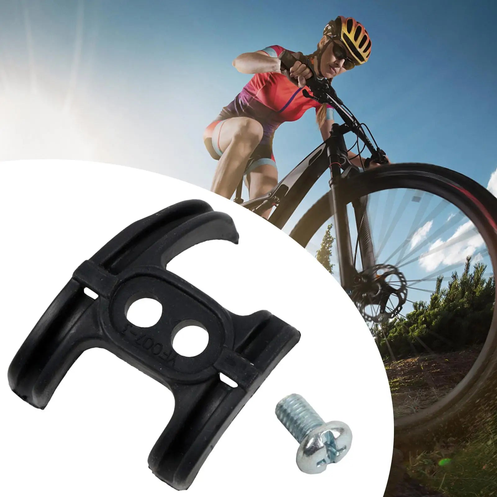 Bike Shifter Gear Cable Guide Under Bottom Bracket Fixing Screw