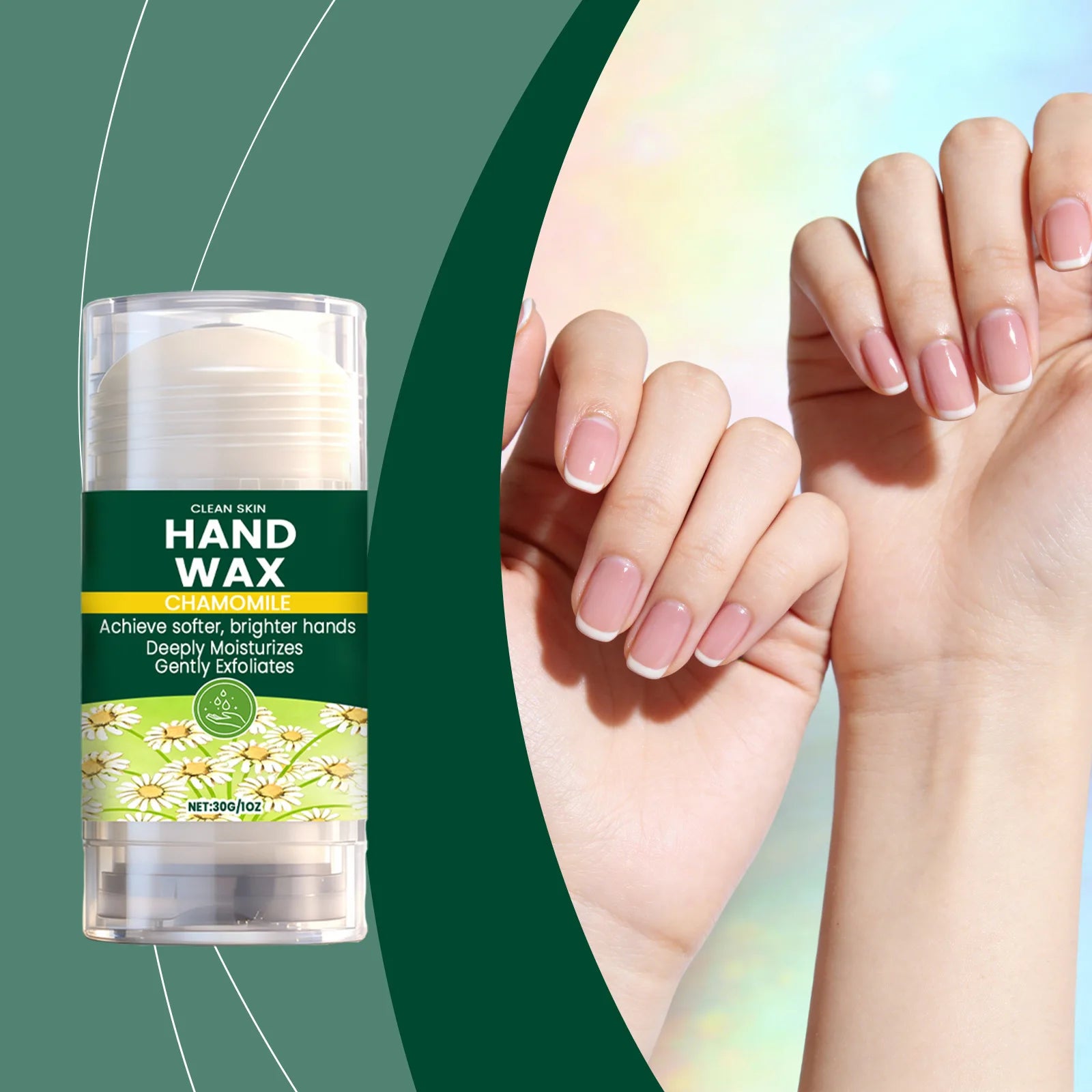 Chamomile Hand Wax Cream – Repair Dry, Cracked & Rough Hands Hand Care Cream Zpaxo