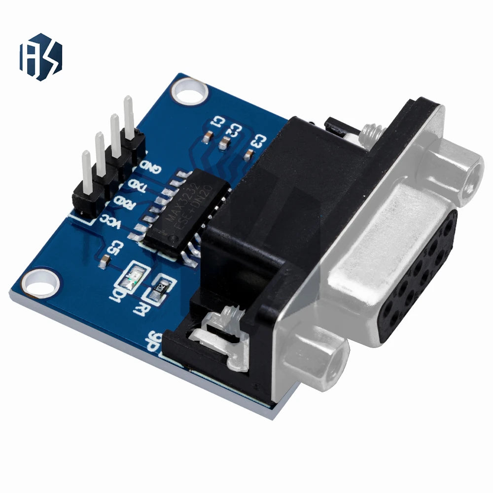 MAX3232 RS232 TTL Converter Module DB9 Interface Serial Port Adapter Zpaxo