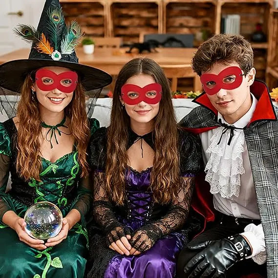Soft Felt Party Eye Masks – DIY Cosplay & Dress-Up Props