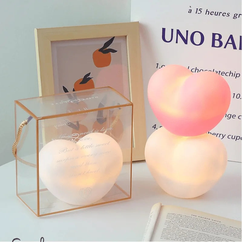 Love Heart LED 3D Night Light – Romantic Lamp for Home Decor LED Night Light Zpaxo