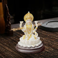 Hindu Goddess Lakshmi Statue Indian Goddess Feng Shui Decor Desktop Ornament for Table Bookshelf Office Cabinet Diwali Gift Zpaxo Default Title