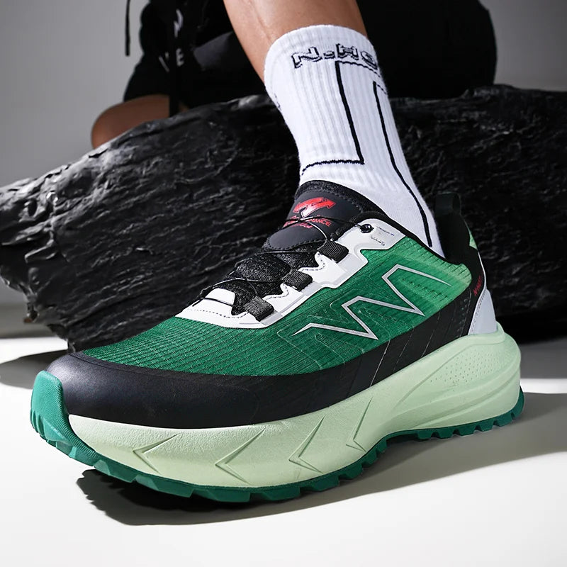 Men's Casual Sneakers Luxury Trainer Shoes Breathable Race Running