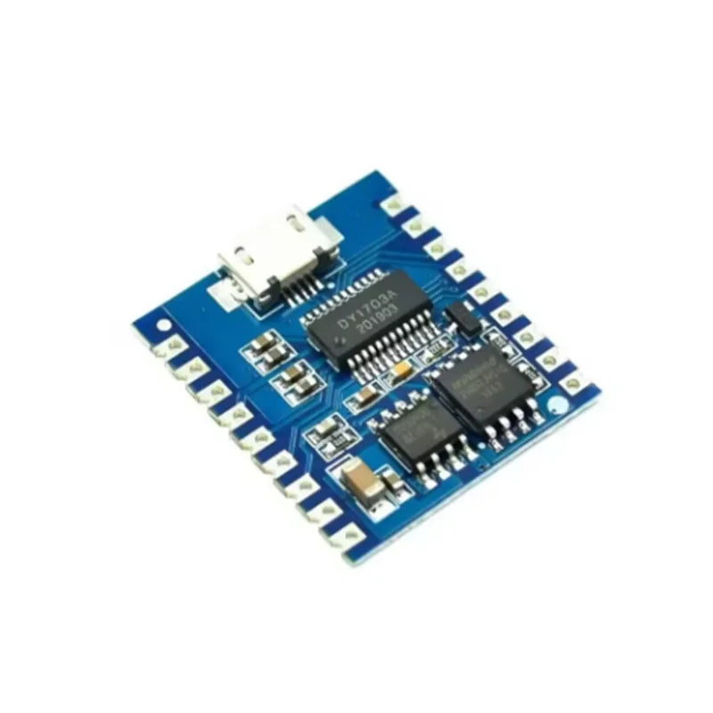 8.IO triggers serial port control USB download flash voice module DY-SV17F Voice playback module Zpaxo