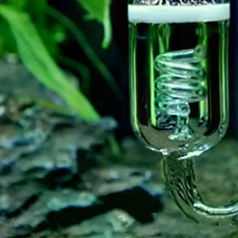 Atomizer Solenoid Regulator Moss Fish Tank Aquarium Plant CO2 Diffuser Bubble Zpaxo