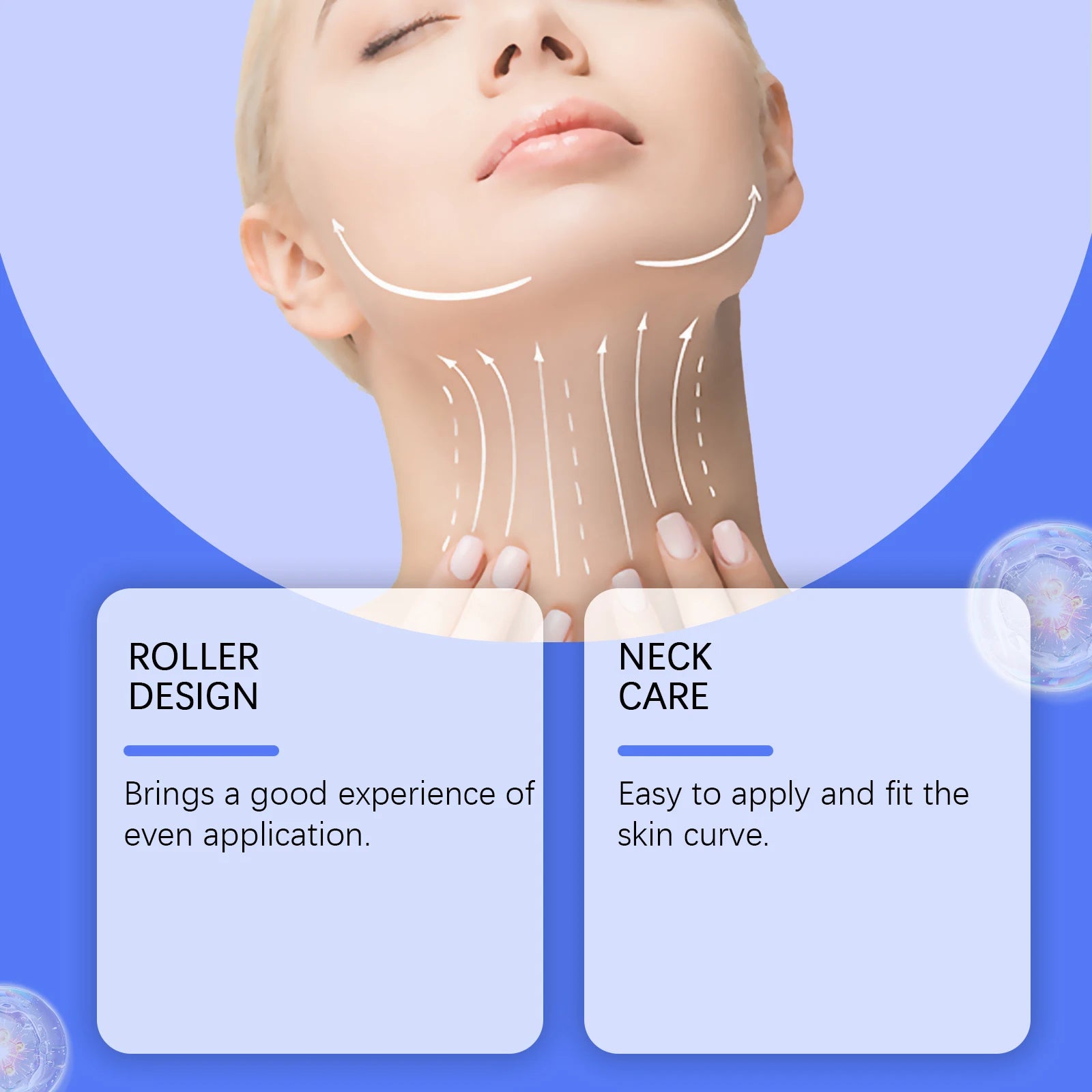 Neck Firming Roller Cream – Anti-Wrinkle & Lifting 120g Neck Firming Cream Zpaxo