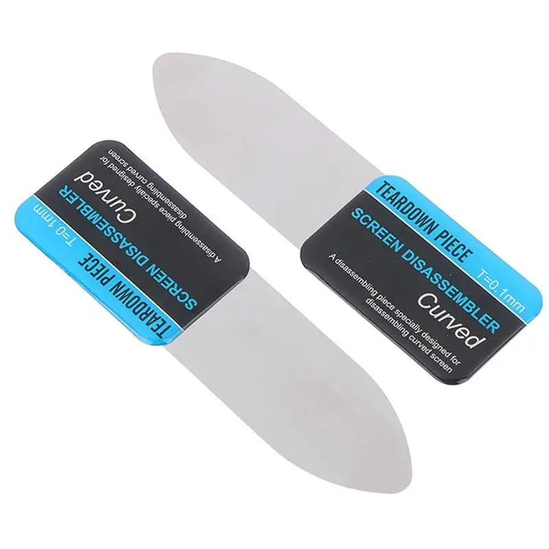 1/5pcs Mobile Phone Screen Tool Stainless Steel Blade Soft Thin Pry Spudger Tablet Screen Battery Opening Tools Stainless Opener Zpaxo 2pcs