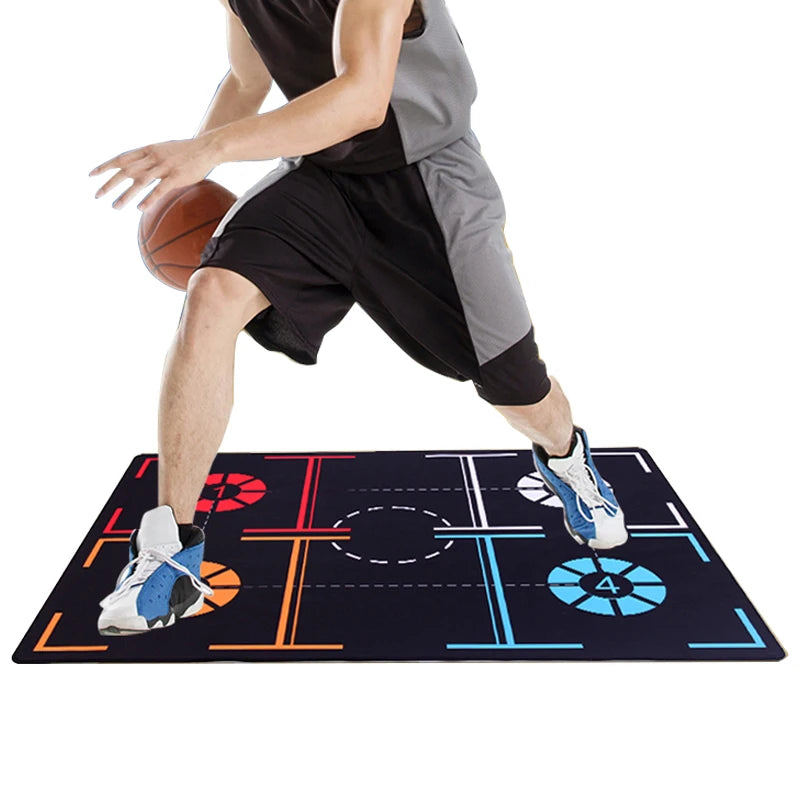 Indoor Basketball Dribble Training Mat – Anti-Slip & Soundproof
