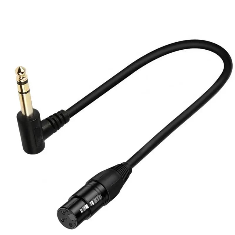 652F 1 XLR Microphone Adapter Cable Stereo Male Female Connector Mixer Zpaxo female China Mainland