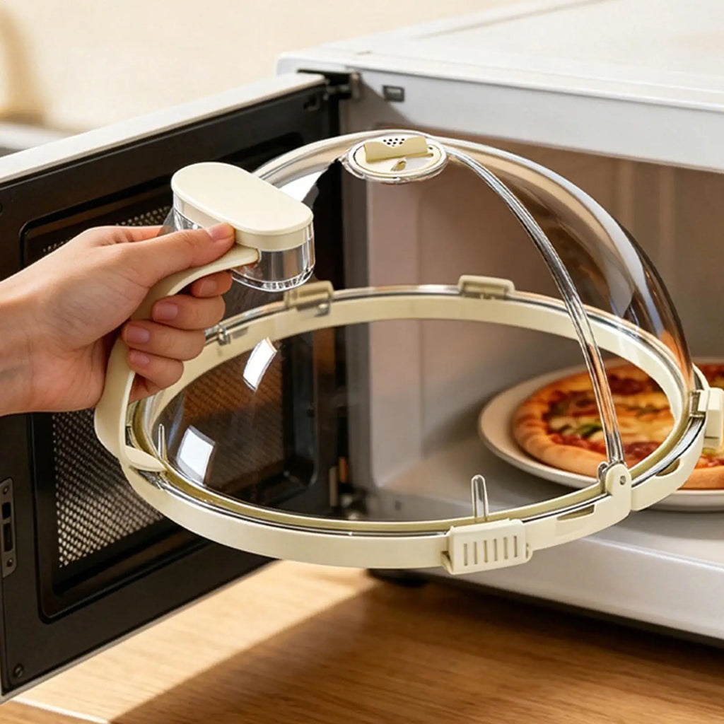 Microwave Cover Food Clear Heat Resistant Anti-splash Guard Oven