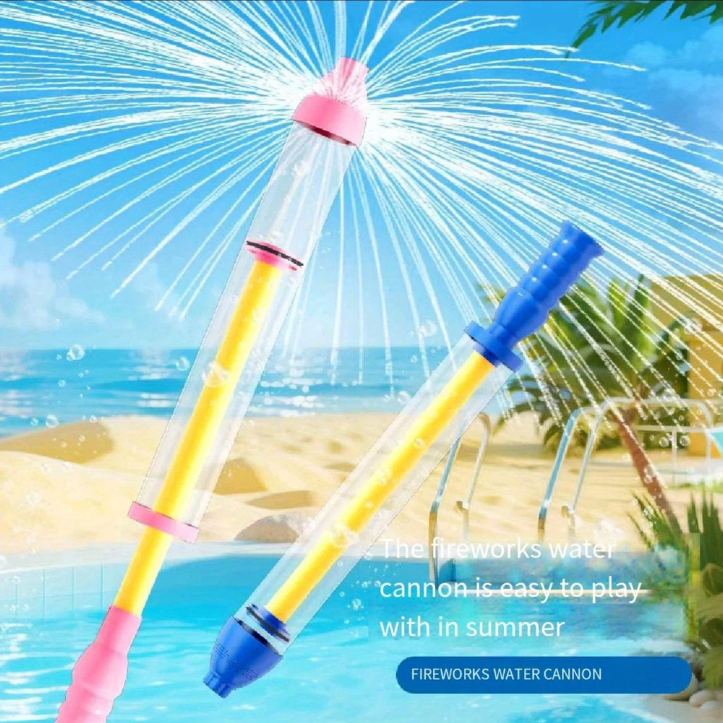 Firework Fountain Water Gun Soaker Squirt Outdoor Balloon Battles
