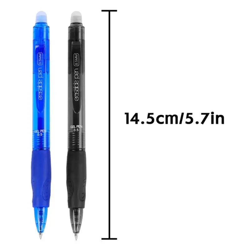 Y1UB Erasable Gel Pen Retractable Inks Note Taking Journaling