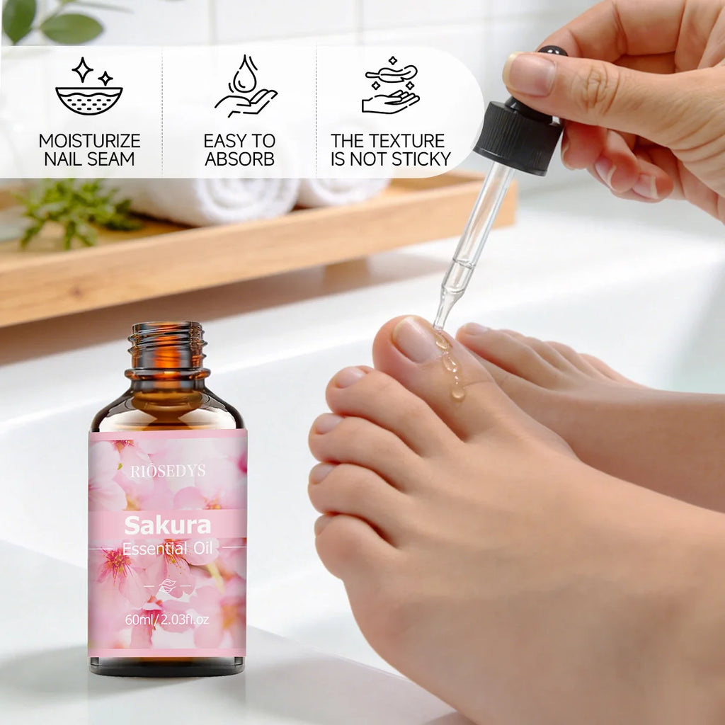 SAKURA ESSENTIAL OIL Has Deep Nourishing Moisturizing Effects Making Zpaxo