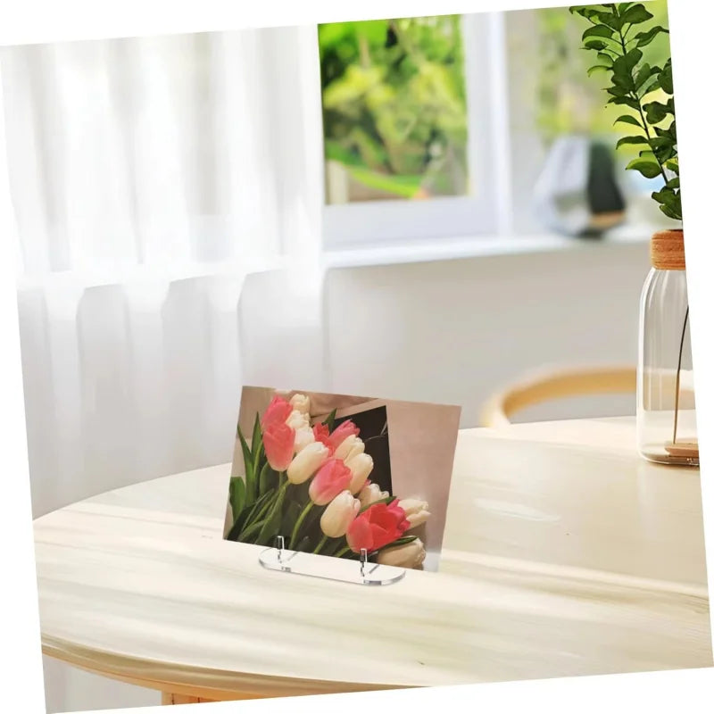1 Acrylic Transparent Stand Multi-purpose Display Business Card