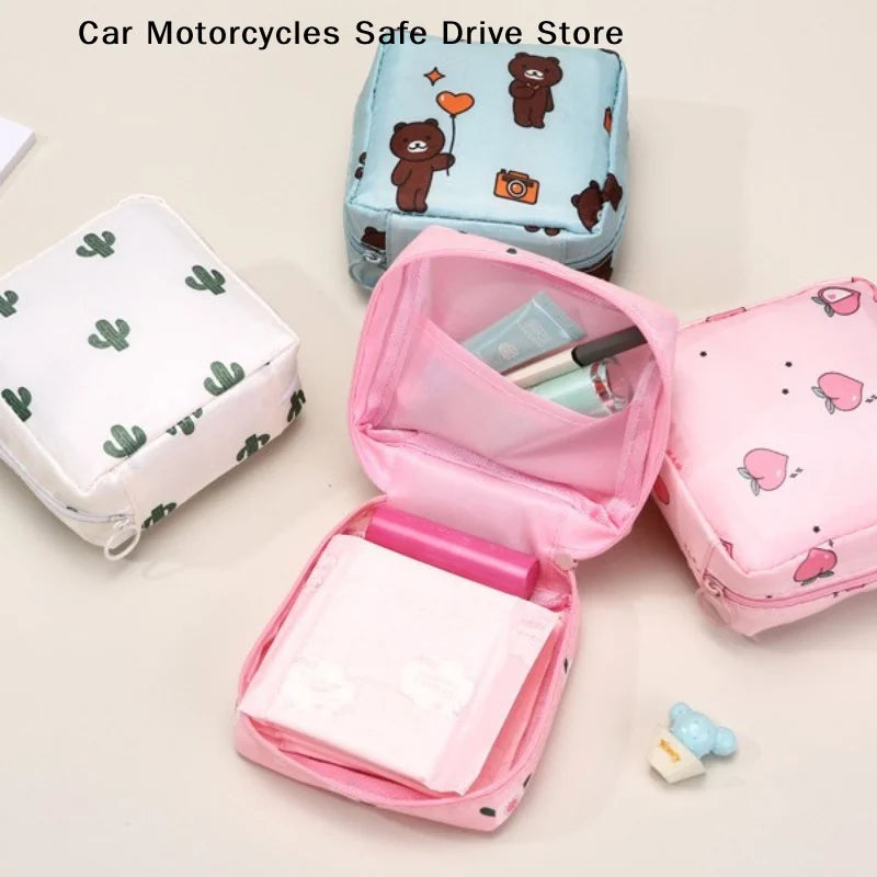 CMWomen Sanitary Napkin Tampon Storage Bag Portable Waterproof