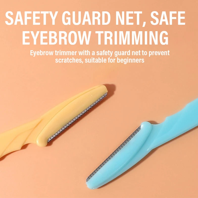 1- Eyebrow Trimmer Razor Safety Eye Brow Shaping Knife Portable