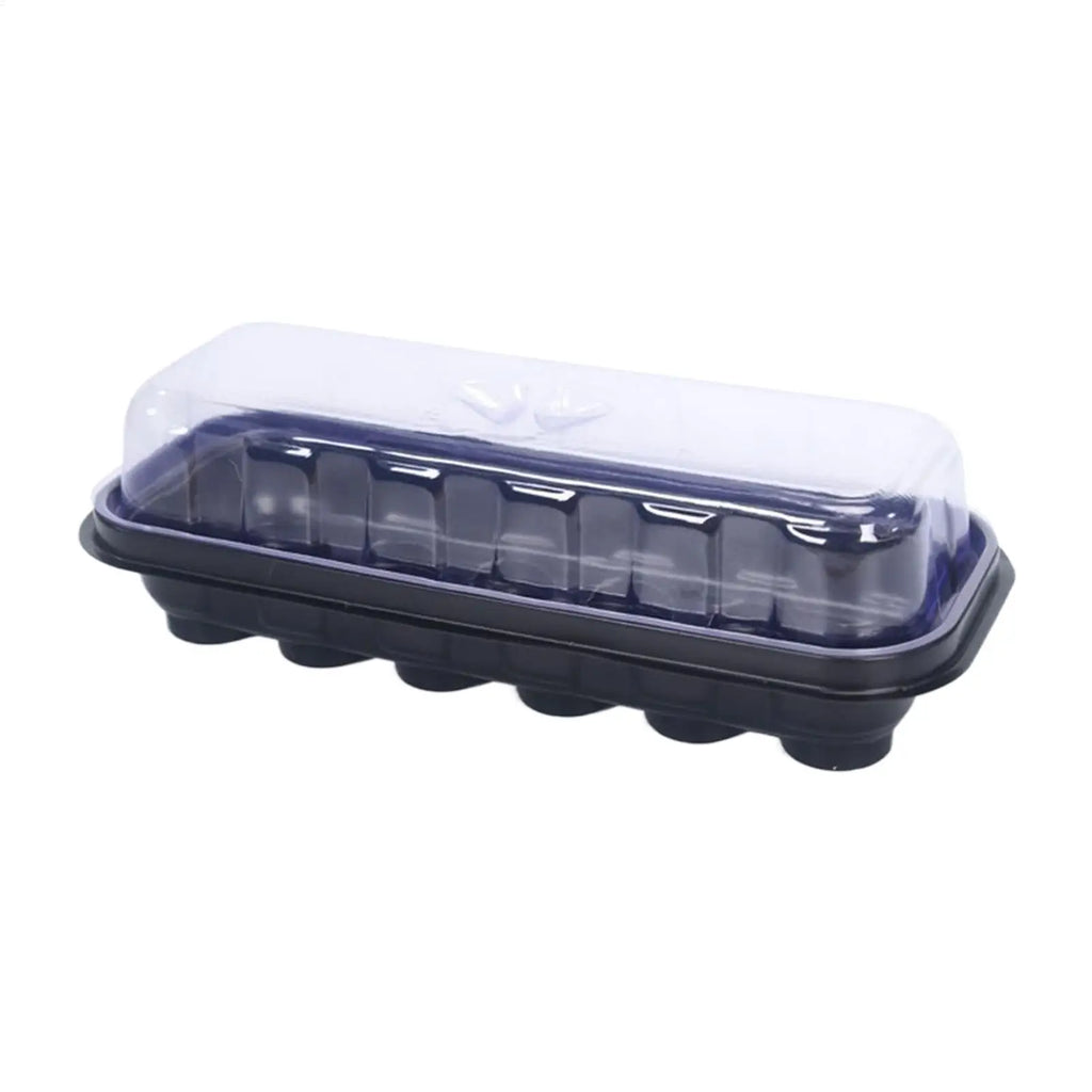 Seedling Starter Trays 12-Cell Reusable 1 Plant Grow Germination