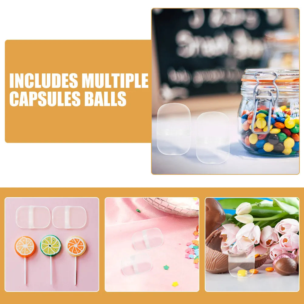 Transparent Capsules Gumball Machine Vending Machines Party Favor