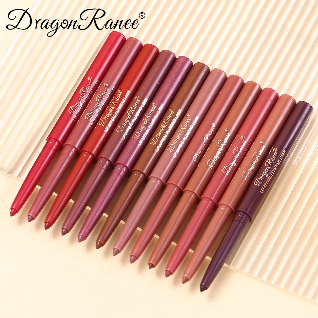Matte Lip Liner, Three-Dimensional, Delicate and Smooth, a Must-Have for Beginners, Non-Stick, Outlines the Lip Shape, Waterproof, Easy to Apply, Versatile for Daily Use Zpaxo