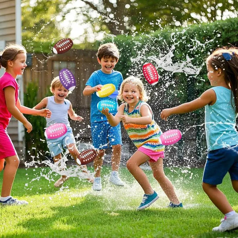 Water Balloons 6X Reusable Water Balloons For Kids Team Activities Absorbent Sponge Balls Summer Entertainment For Boys Teens Zpaxo