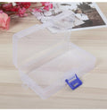 Transparent Lockable Storage Box Small Object Container Fishing Gear