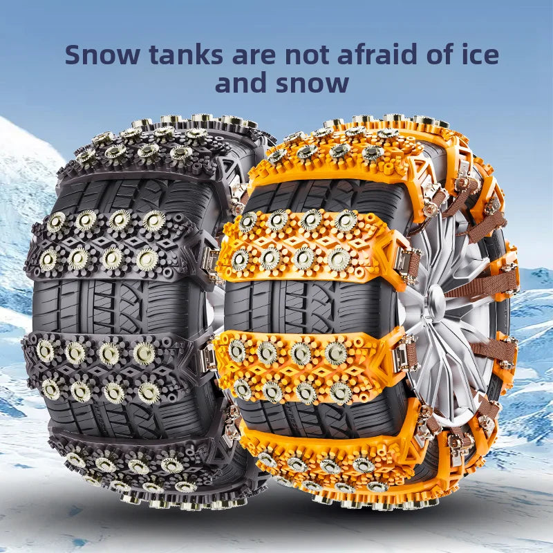 TPU Snow Chains – Universal Anti-Skid Tire Chains for Cars & SUVs