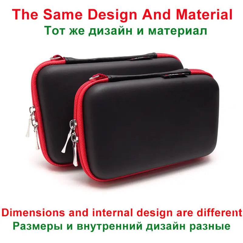 Hard Drive Accessories Case Bag WD Seagate HDD Power Phone USB Cable Zpaxo