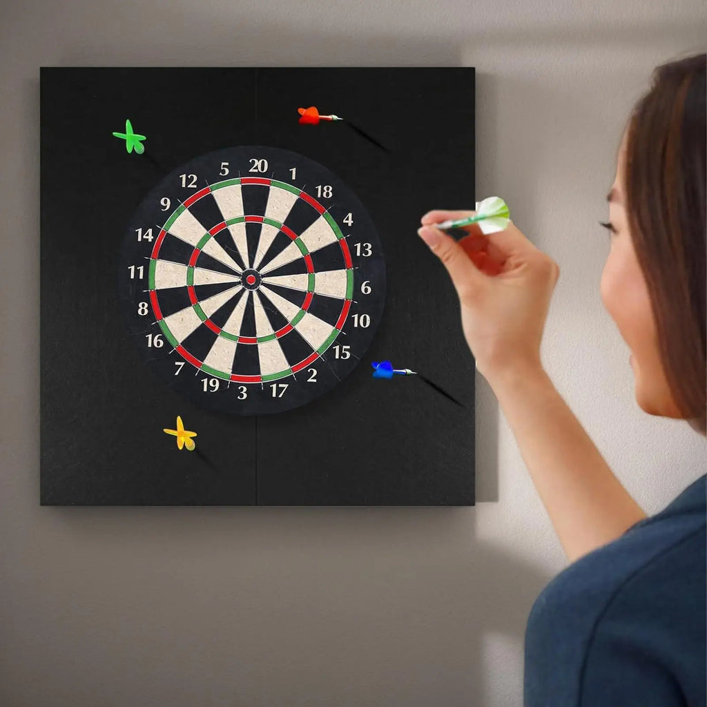 Dart Board Wall Protector Backing Mat Removable Cork Shield Dartboard