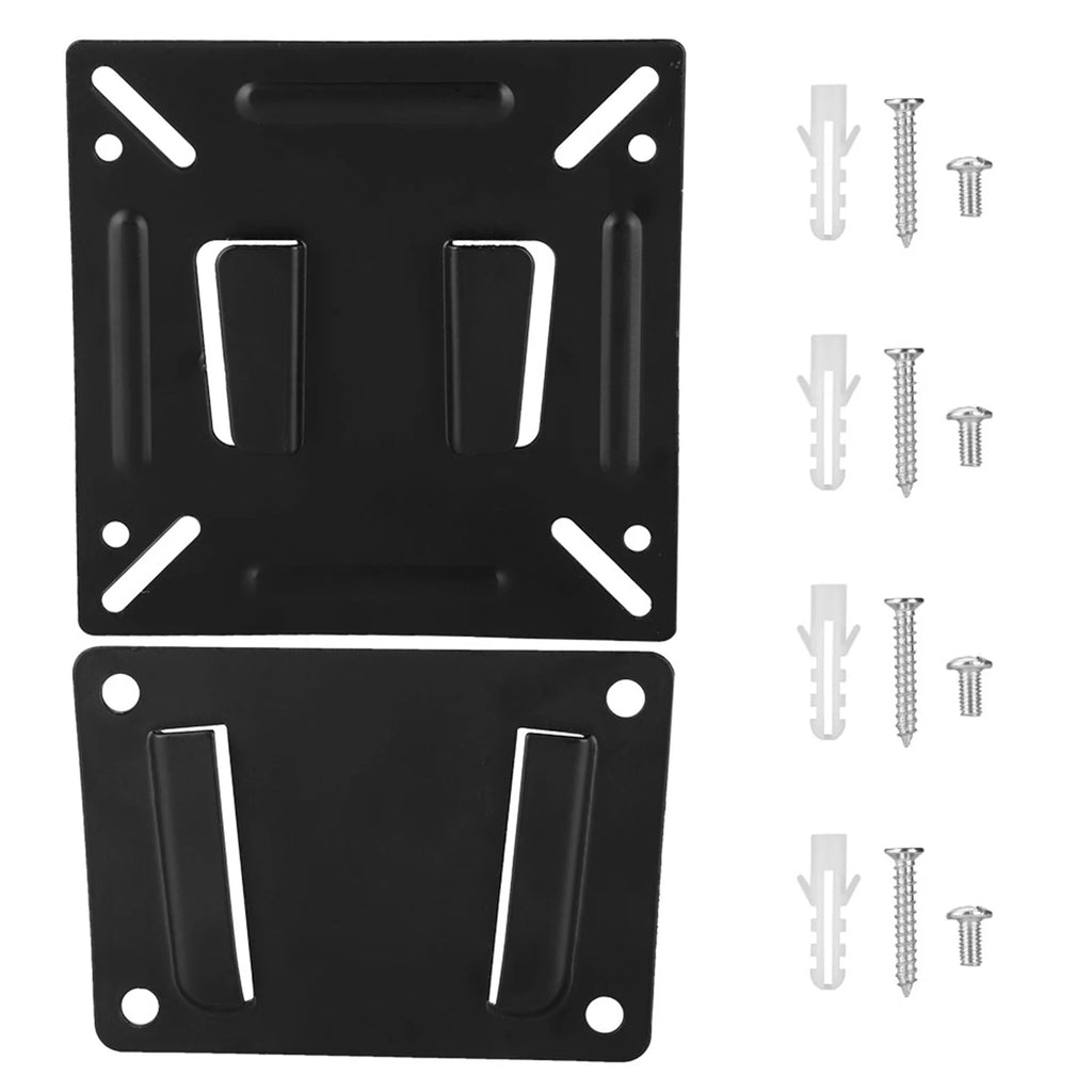 For 14‑24in LCD TV Wall Mount Bracket Wall Mounted TV Holder Large Load Solid Support Wall TV Mount Zpaxo Default Title