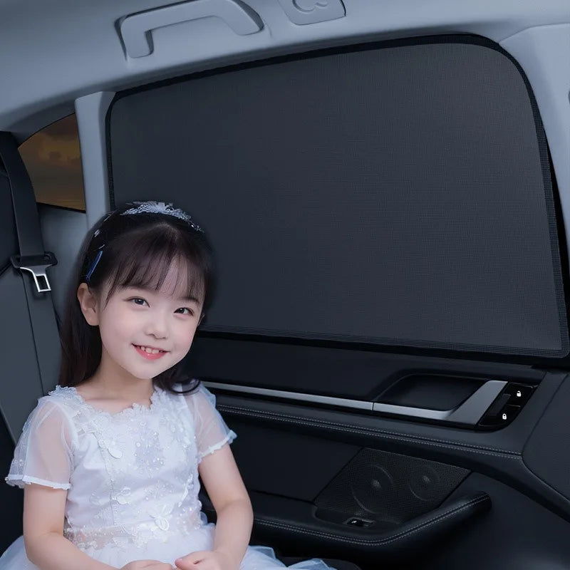 Magnetic Car Sunshade Cover Summer UV Protection Side Rear Window