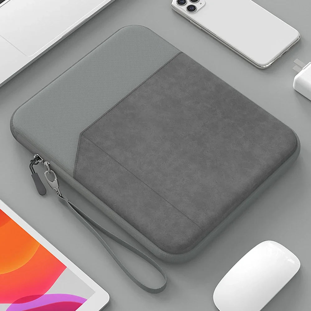 8- Tablet Sleeve Carrying Case Ipad Samsung Xiaomi Lenovo Protective Zpaxo Dark Gray 12.3-12.9 inch