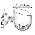 Acrylic Aquatic Plant Cup Suction Holder Aquarium Fish Tank Pot