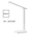 LED Foldable Desk Lamp 3 Stepless Dimming Touch Controls Eye-care Zpaxo A