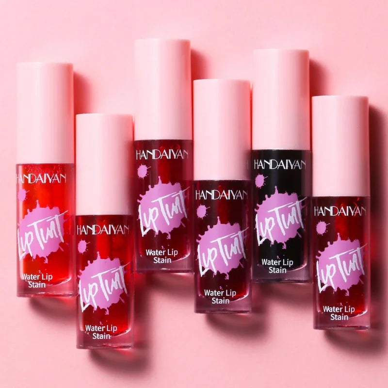 Fruit Juice Lip Tint Non-stick Cup Liquid Lipstick Blush 2 In1
